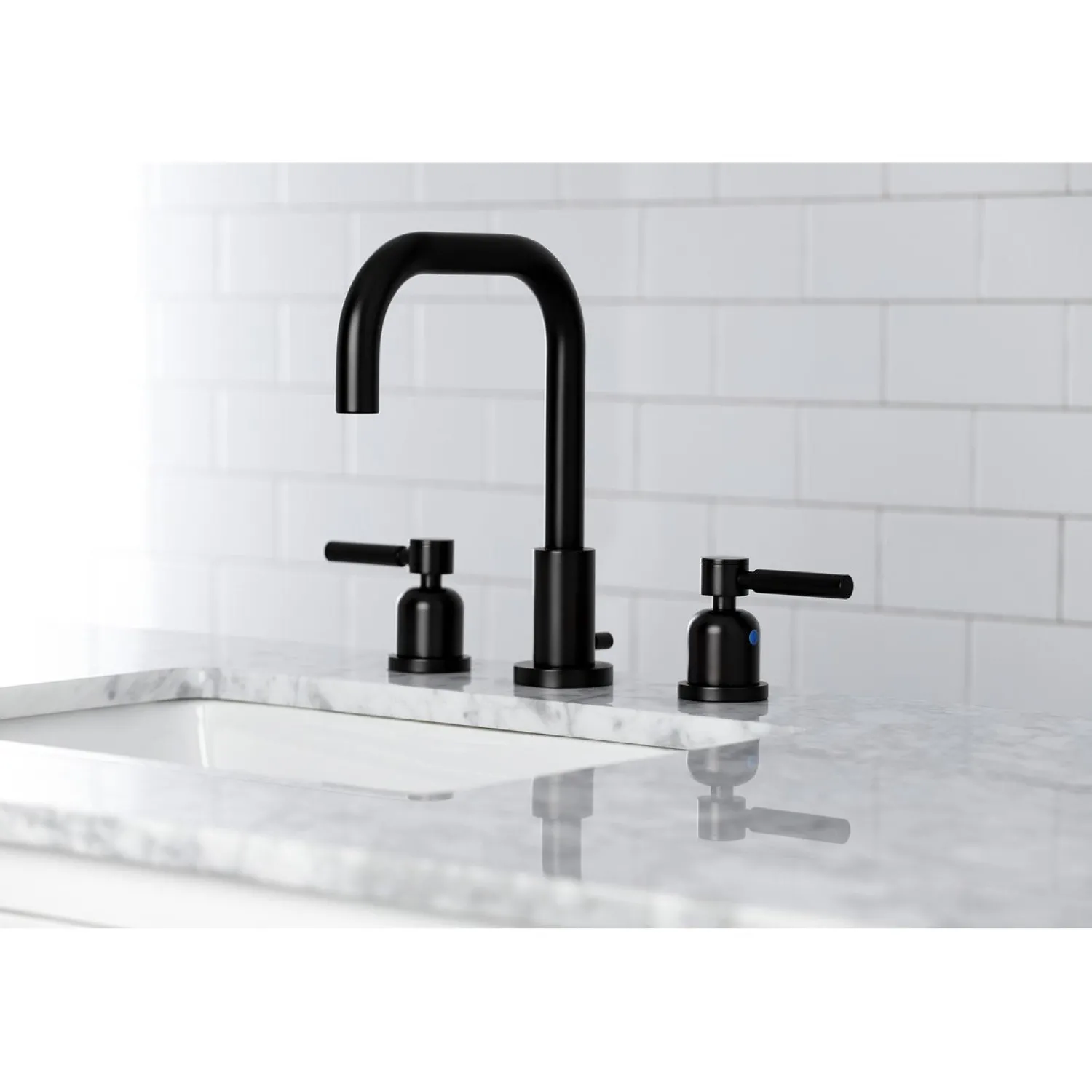 Discount Concord Widespread Bathroom Faucet with Brass Pop-Up 8" Widespread