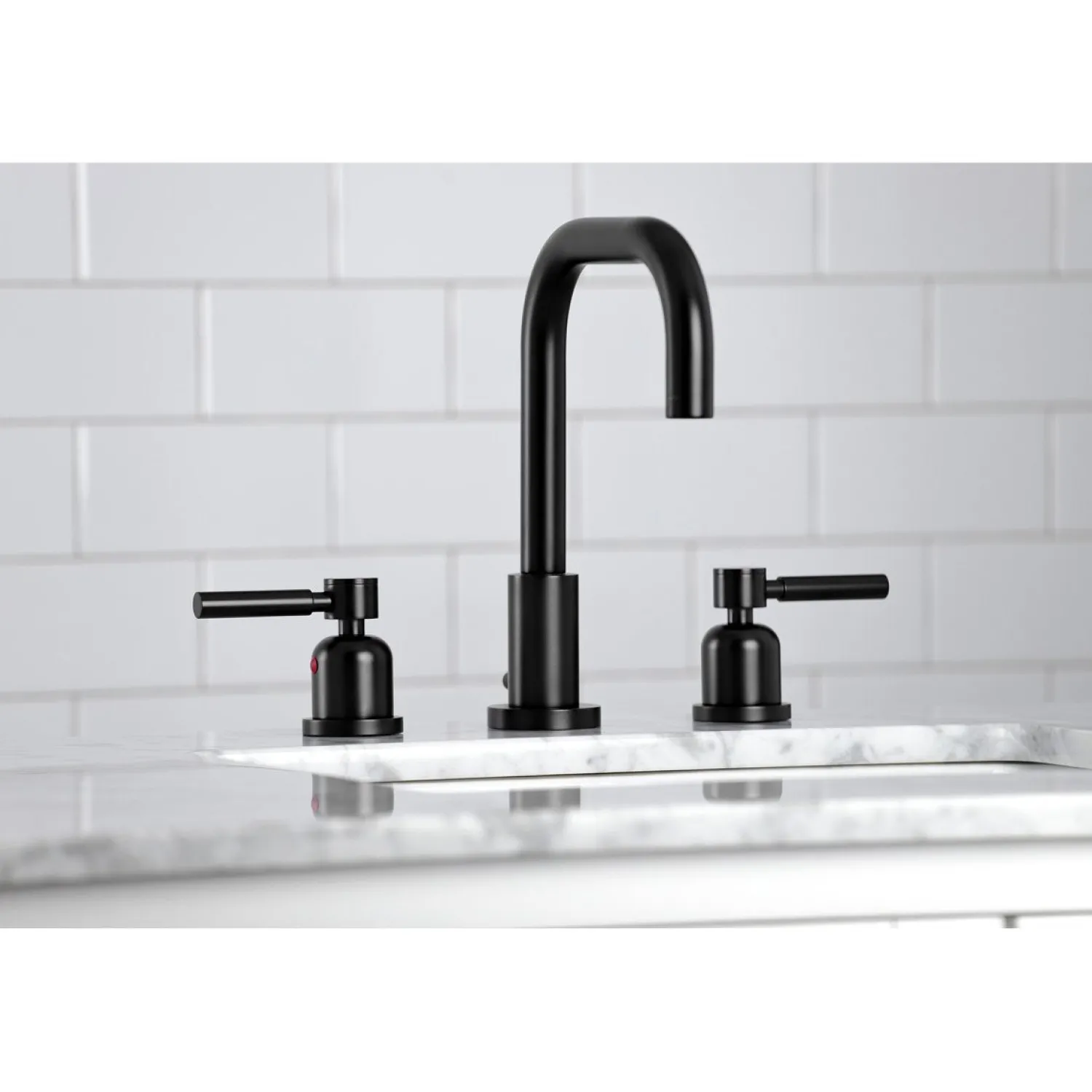Discount Concord Widespread Bathroom Faucet with Brass Pop-Up 8" Widespread