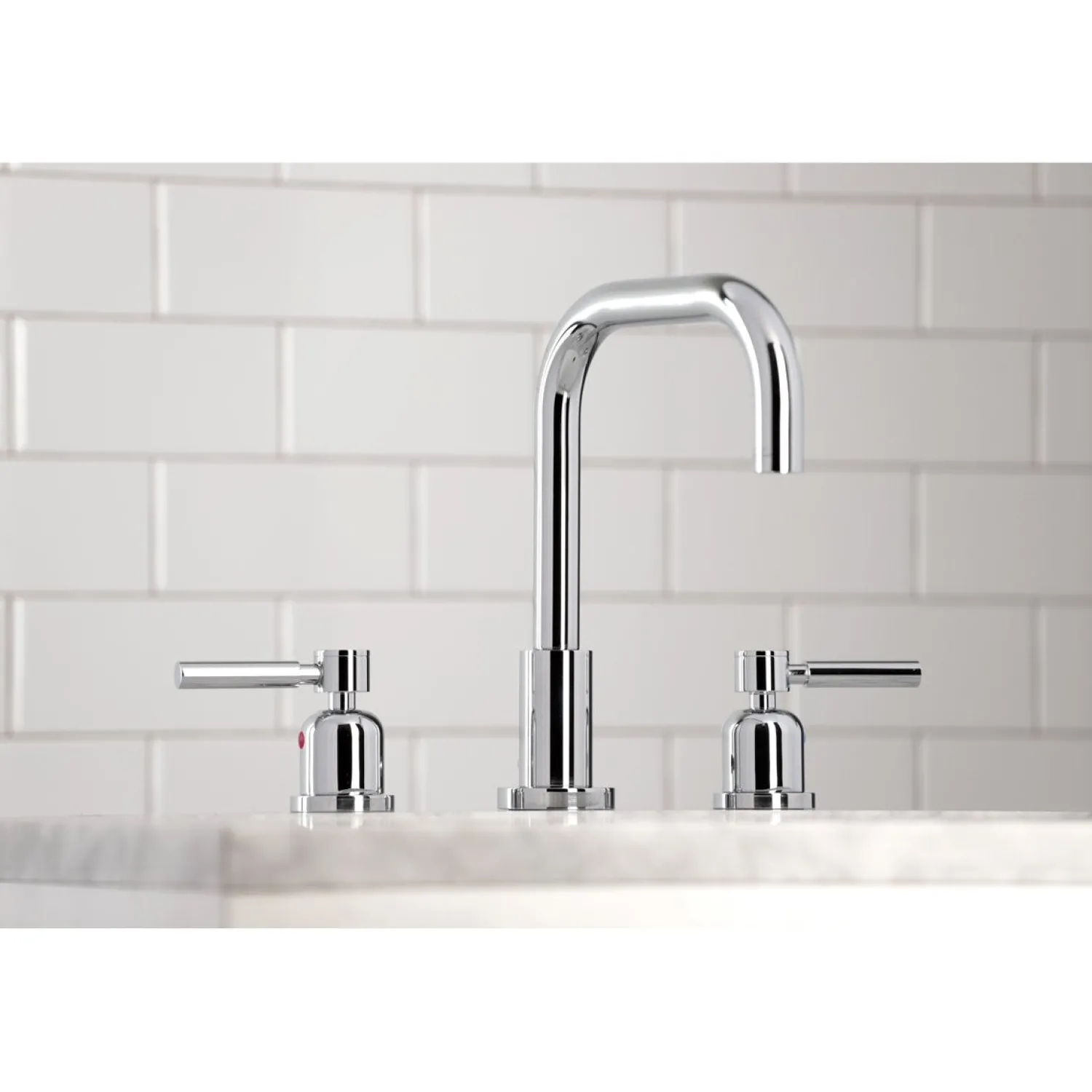 Discount Concord Widespread Bathroom Faucet with Brass Pop-Up 8" Widespread