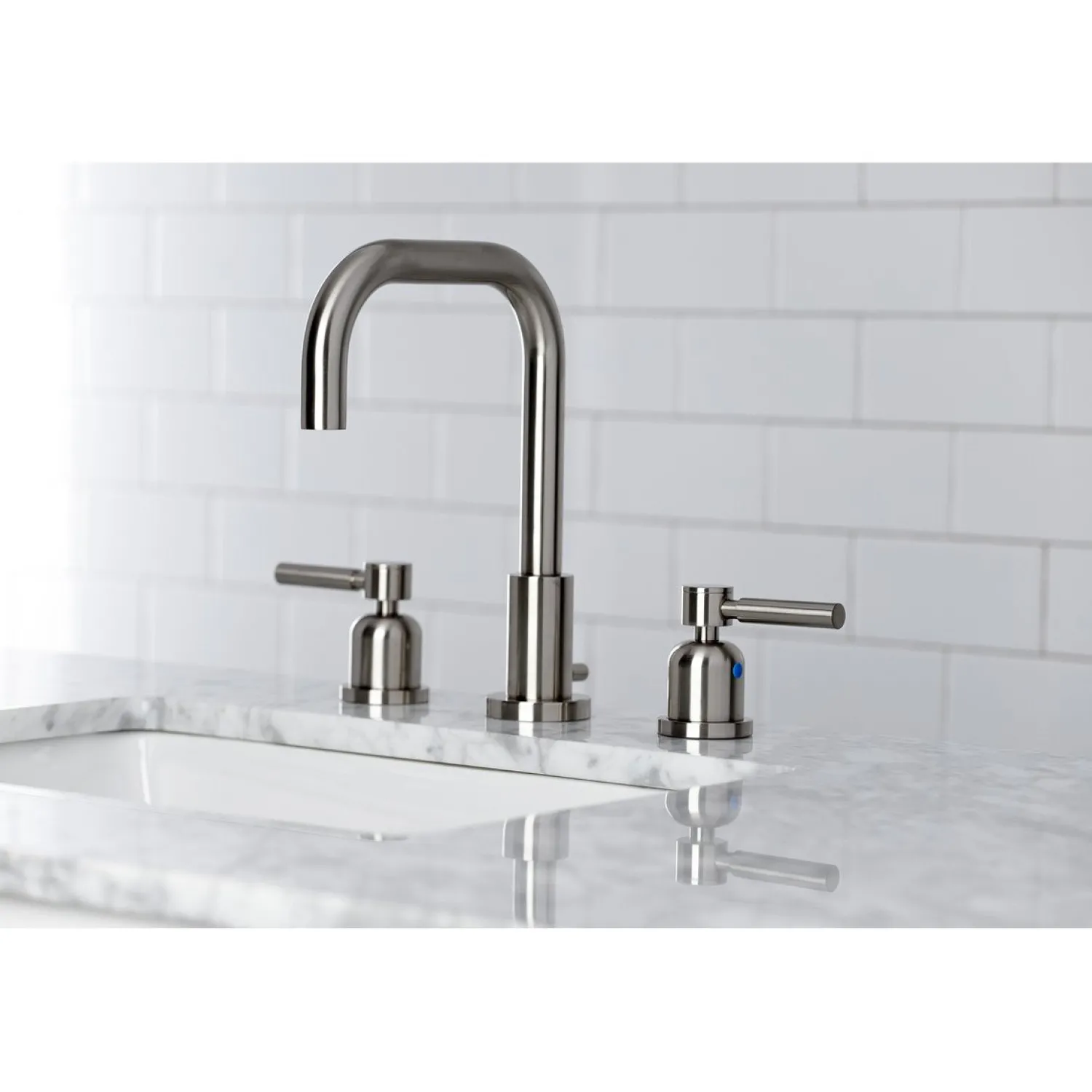 Discount Concord Widespread Bathroom Faucet with Brass Pop-Up 8" Widespread