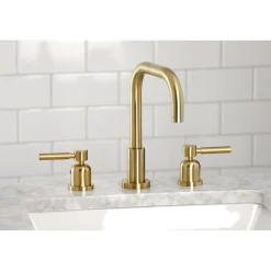 Discount Concord Widespread Bathroom Faucet with Brass Pop-Up 8