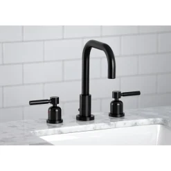 Discount Concord Widespread Bathroom Faucet with Brass Pop-Up 8