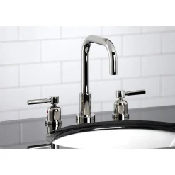 Discount Concord Widespread Bathroom Faucet with Brass Pop-Up 8