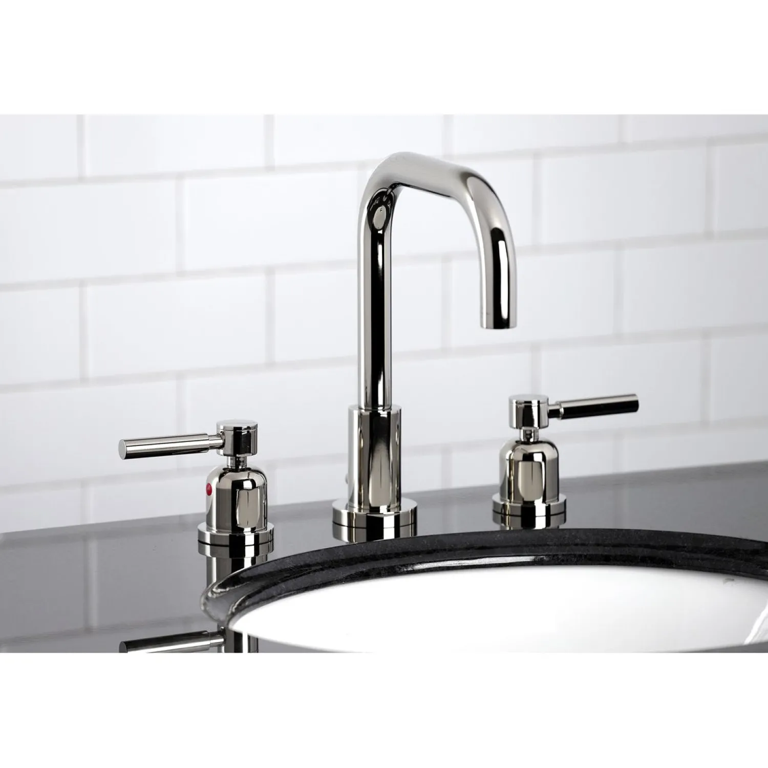 Discount Concord Widespread Bathroom Faucet with Brass Pop-Up 8" Widespread