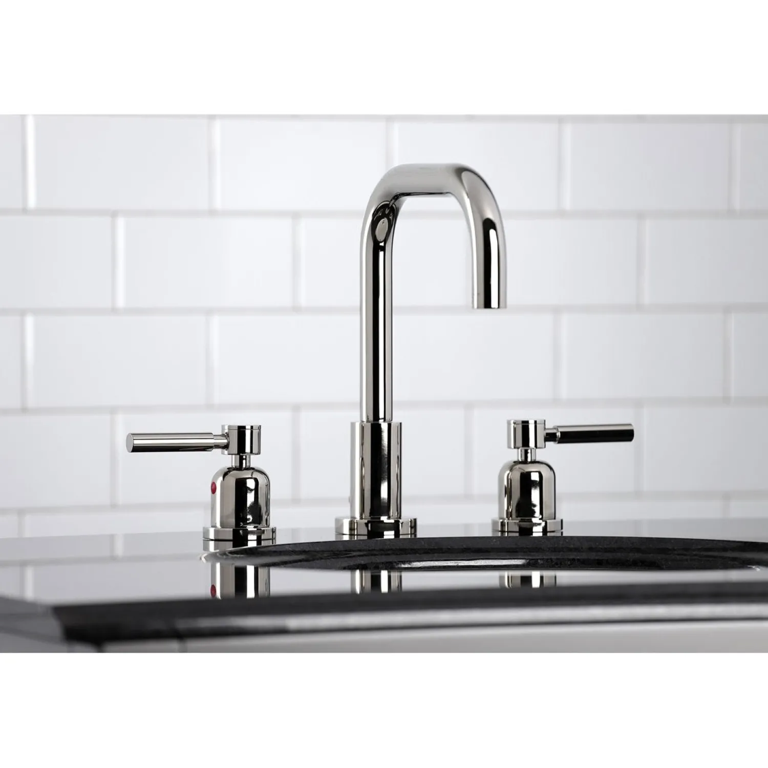 Discount Concord Widespread Bathroom Faucet with Brass Pop-Up 8" Widespread