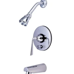 Sale Contemporary Silver Sage Single Handle Tub and Shower Faucet Tub & Shower Sets