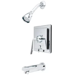 Clearance Contemporary Concord Tub and Shower Faucet with Single Handle Tub & Shower Sets
