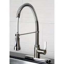 Outlet Continental Gourmetier Single-Handle Pre-Rinse Kitchen Faucet Commercial Style Faucets