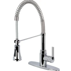 Outlet Continental Gourmetier Single-Handle Pre-Rinse Kitchen Faucet Commercial Style Faucets