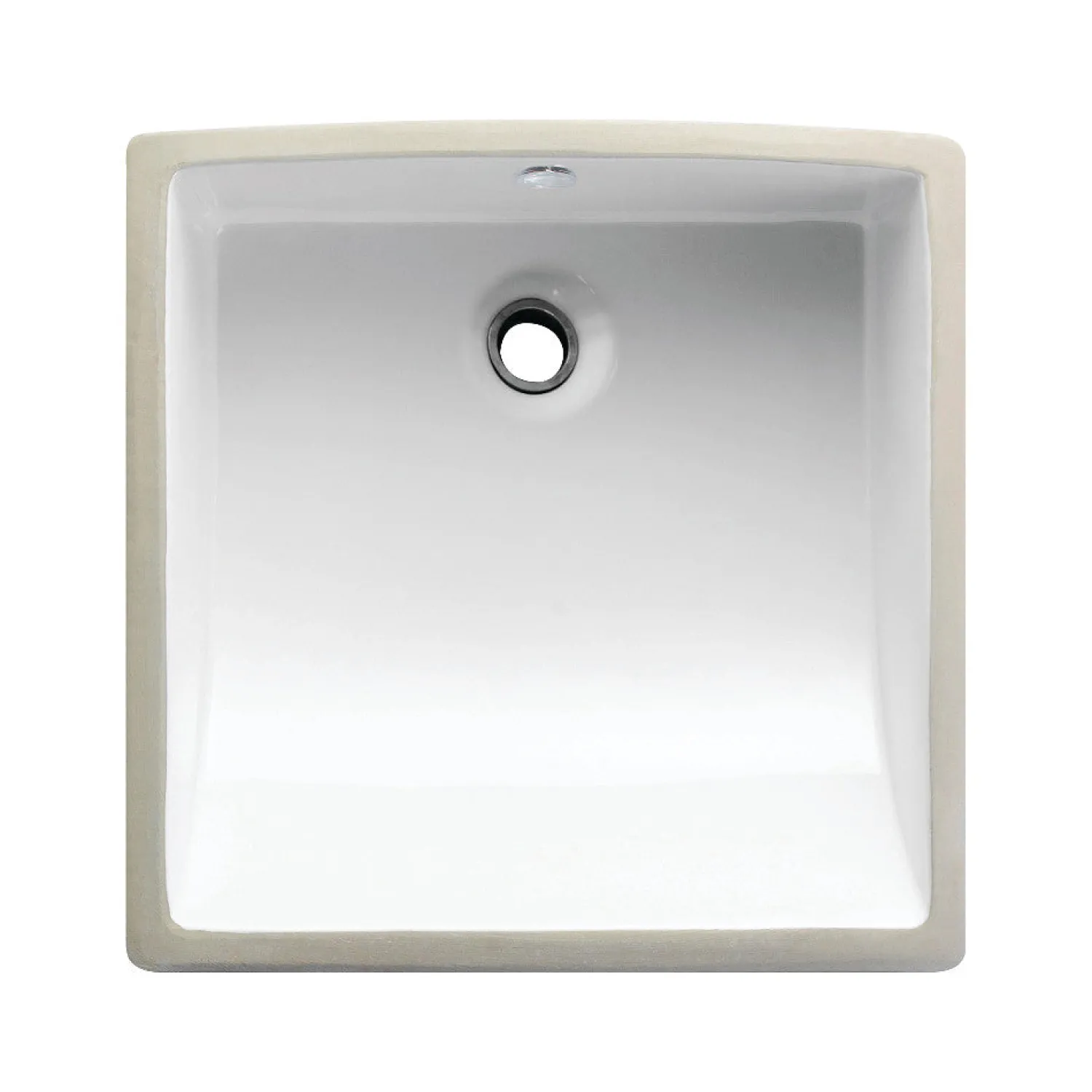 Online Cove China Undermount Bathroom Sink with Overflow Hole Undermount