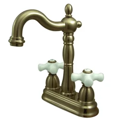 Hot Cross Handle Bar Faucet without Pop-Up Rod Bar Faucets