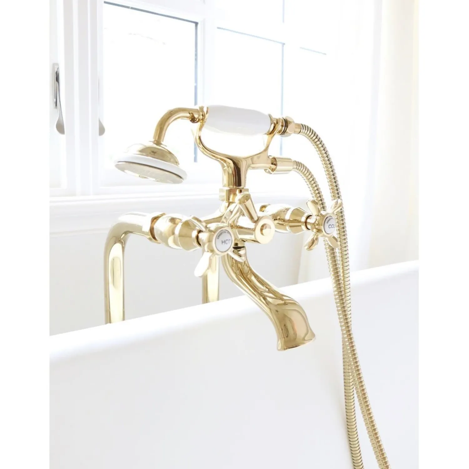Sale Cross-Handle Freestanding Tub Faucet Package Free Standing Tub Fillers|Tub Faucets