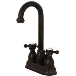 Discount Cross-Handle 4-Inch Centerset Bathroom Faucet 4" Center Set