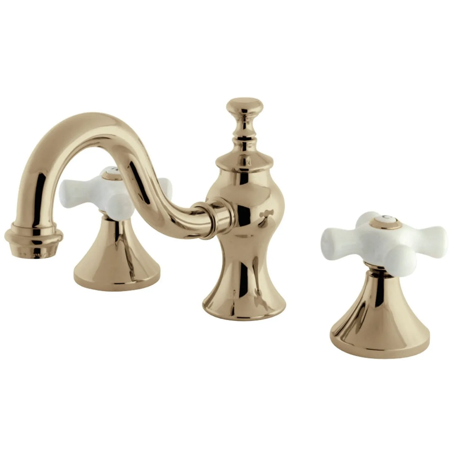 Best Cross-Handle 8-Inch Widespread Bathroom Faucet 8" Widespread