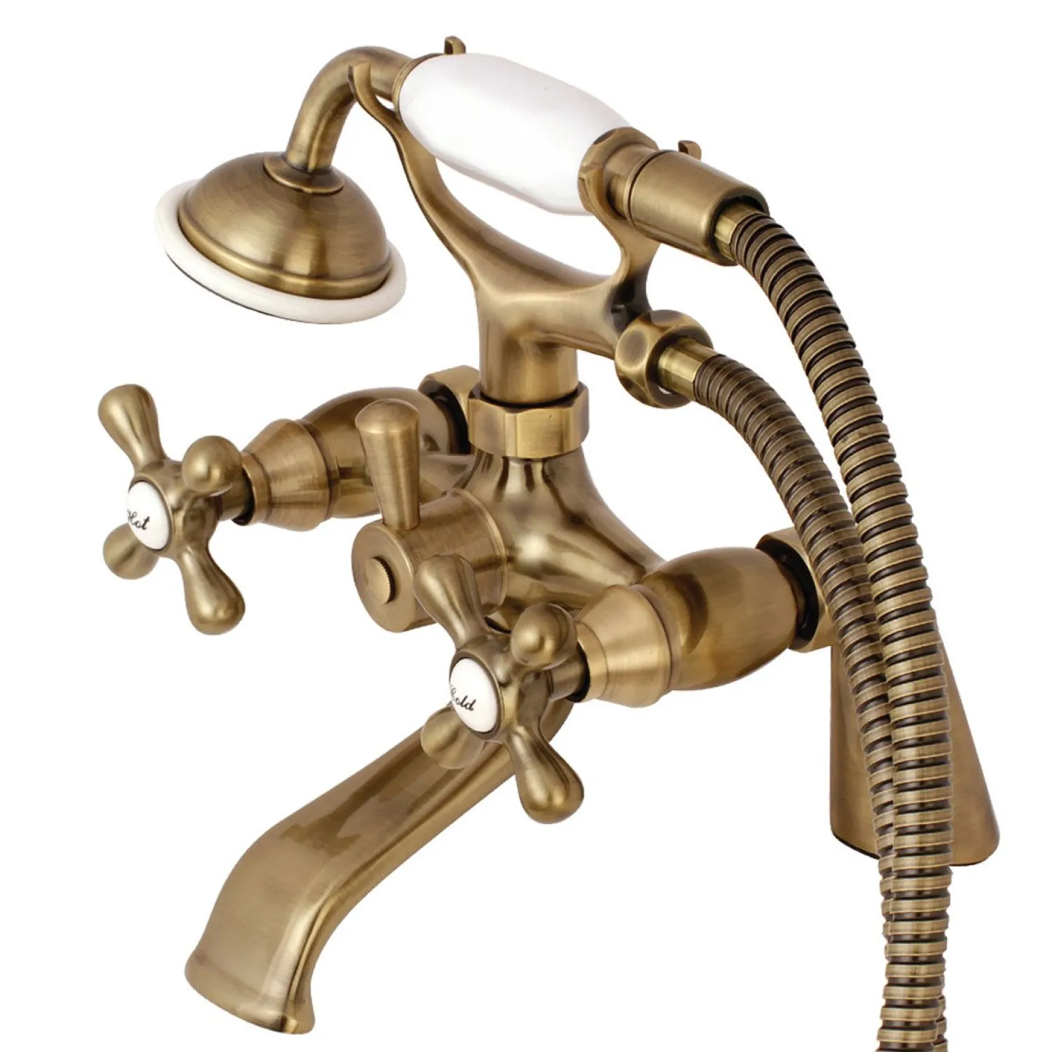 Clearance Deck Mount Clawfoot Tub Faucet with Hand Shower Tub & Shower Sets|Tub Faucets