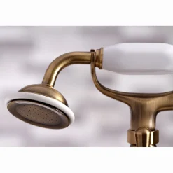 Clearance Deck Mount Clawfoot Tub Faucet with Hand Shower Tub & Shower Sets|Tub Faucets