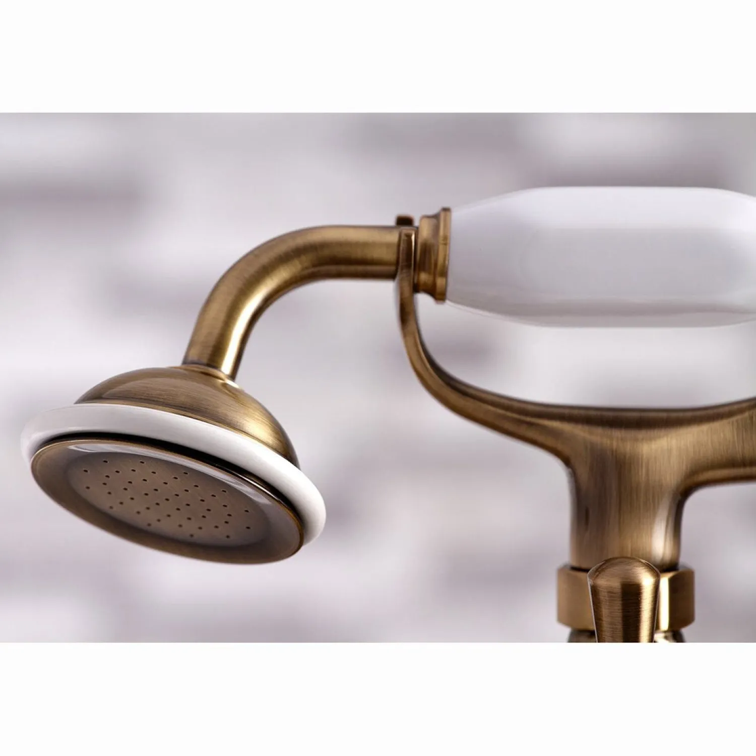Clearance Deck Mount Clawfoot Tub Faucet with Hand Shower Tub & Shower Sets|Tub Faucets