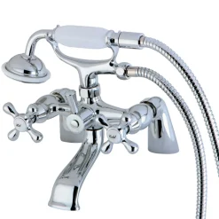 Clearance Deck Mount Clawfoot Tub Faucet with Hand Shower Tub & Shower Sets|Tub Faucets