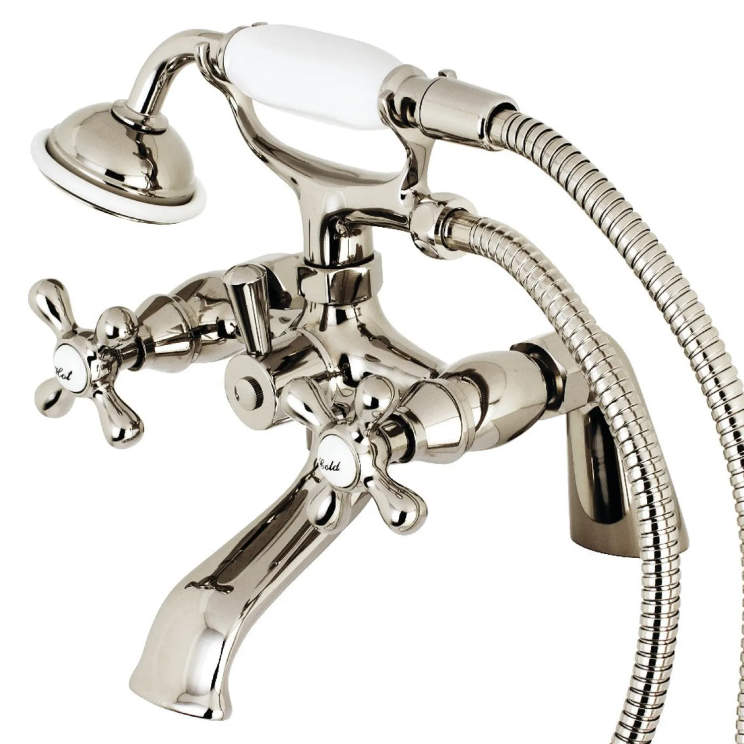 Clearance Deck Mount Clawfoot Tub Faucet with Hand Shower Tub & Shower Sets|Tub Faucets