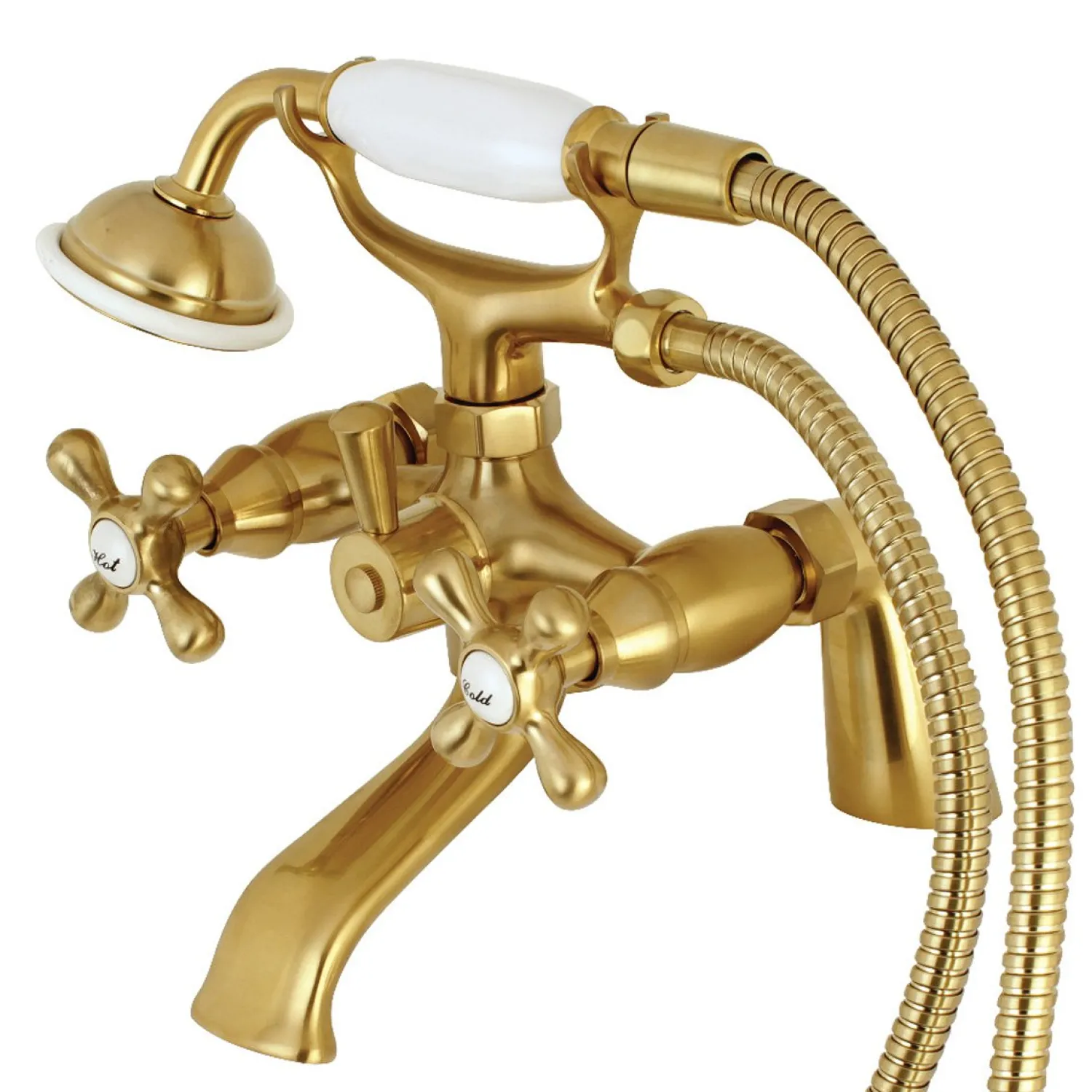 Clearance Deck Mount Clawfoot Tub Faucet with Hand Shower Tub & Shower Sets|Tub Faucets