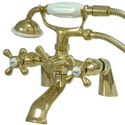 Clearance Deck Mount Clawfoot Tub Faucet with Hand Shower Tub & Shower Sets|Tub Faucets