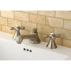 Sale Deck Mount 2-Handle 8-Inch Widespread Bathroom Faucet 8" Widespread