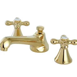 Sale Deck Mount 2-Handle 8-Inch Widespread Bathroom Faucet 8" Widespread