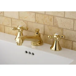 Sale Deck Mount 2-Handle 8-Inch Widespread Bathroom Faucet 8