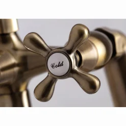 Outlet Deck Mount 2-Hole Clawfoot Tub Faucet with Hand Shower Tub & Shower Sets|Tub Faucets