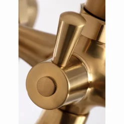 Outlet Deck Mount 2-Hole Clawfoot Tub Faucet with Hand Shower Tub & Shower Sets|Tub Faucets