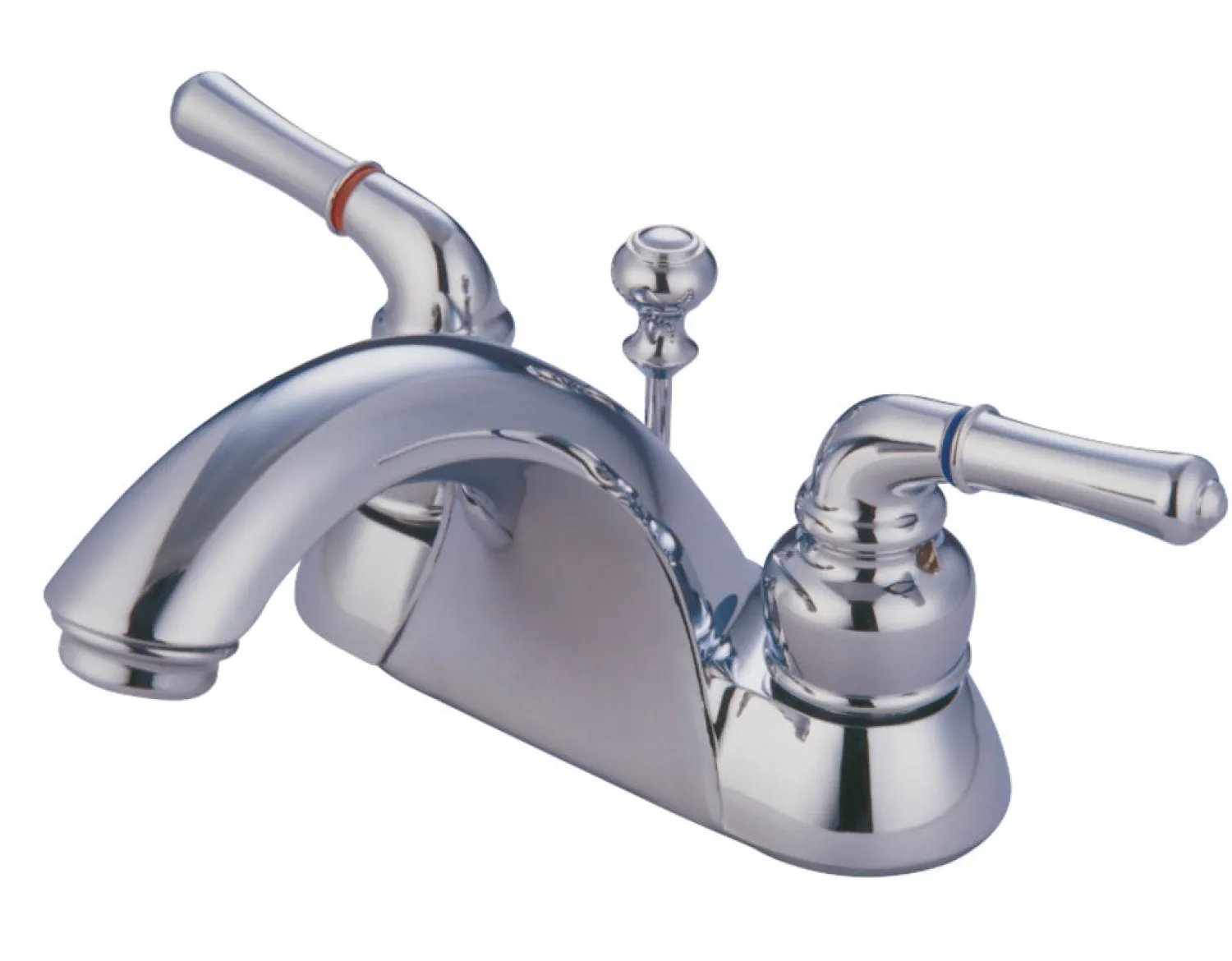 Discount Deck Mount 4-Inch Centerset Bathroom Faucet with Pop-Up Drain 4" Center Set