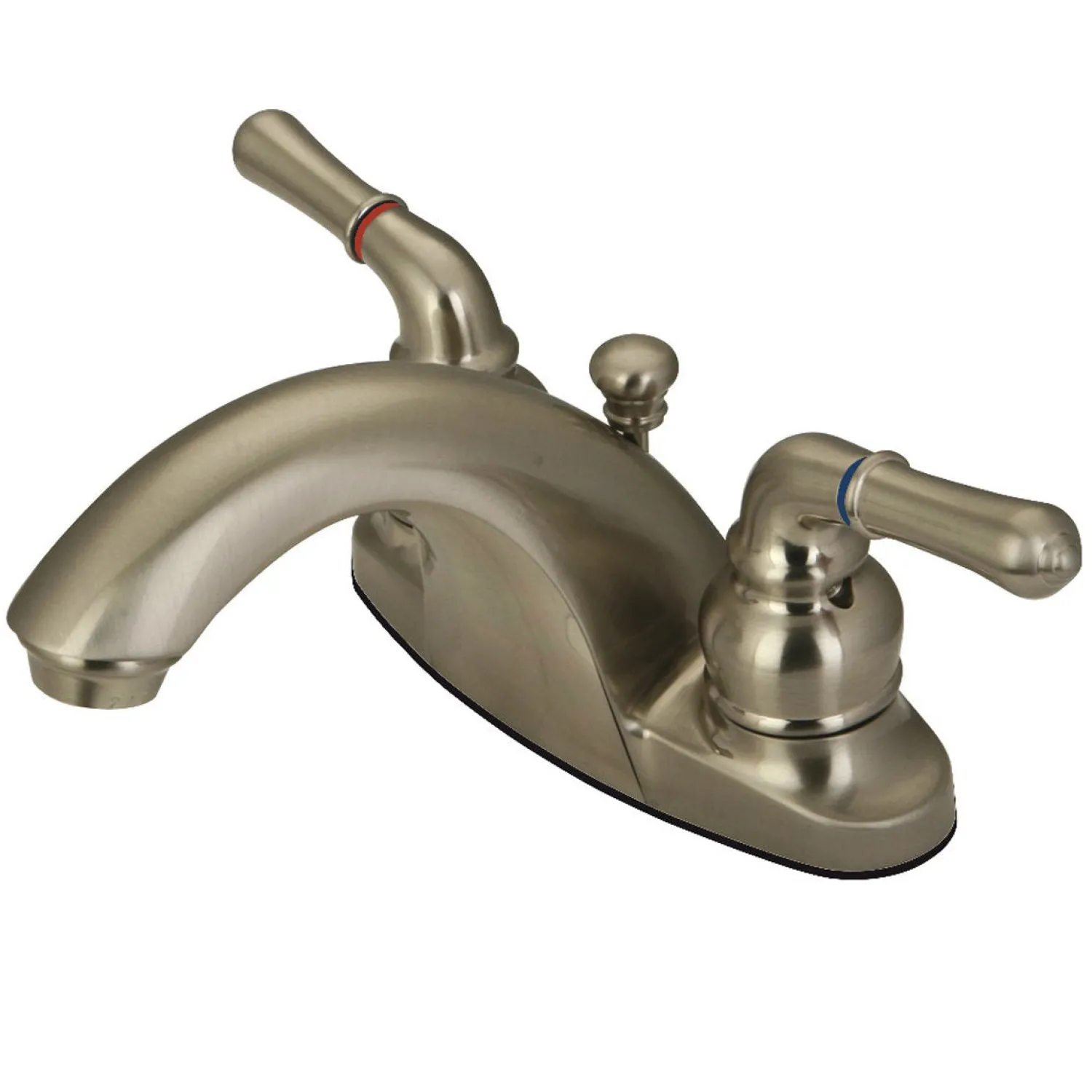 Deck Mount 4-Inch Centerset Bathroom Faucet 4" Center Set