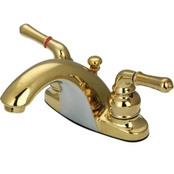 Deck Mount 4-Inch Centerset Bathroom Faucet 4