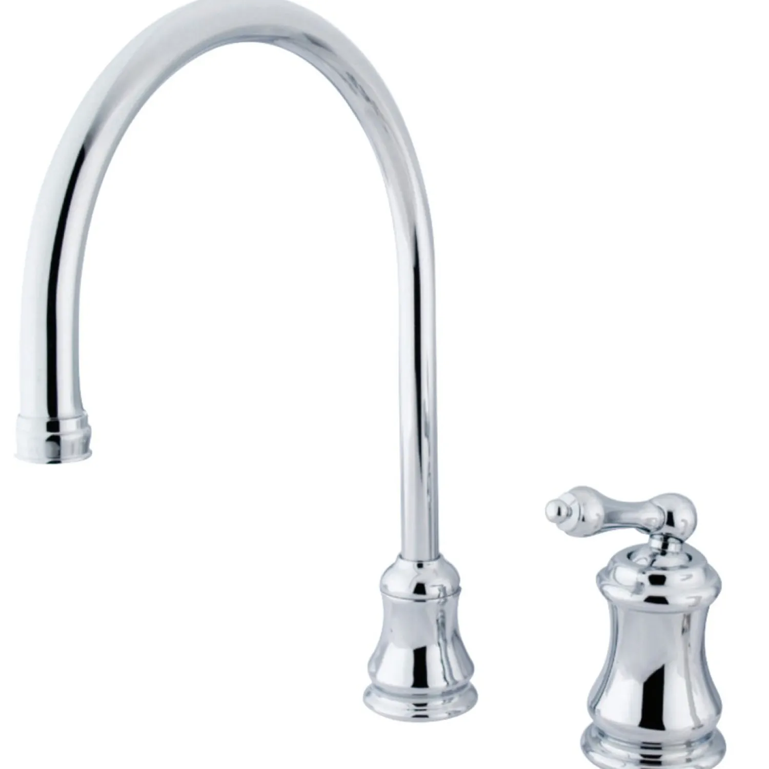 Deck Mount Single-Handle Kitchen Faucet Widespread Kitchen Faucets