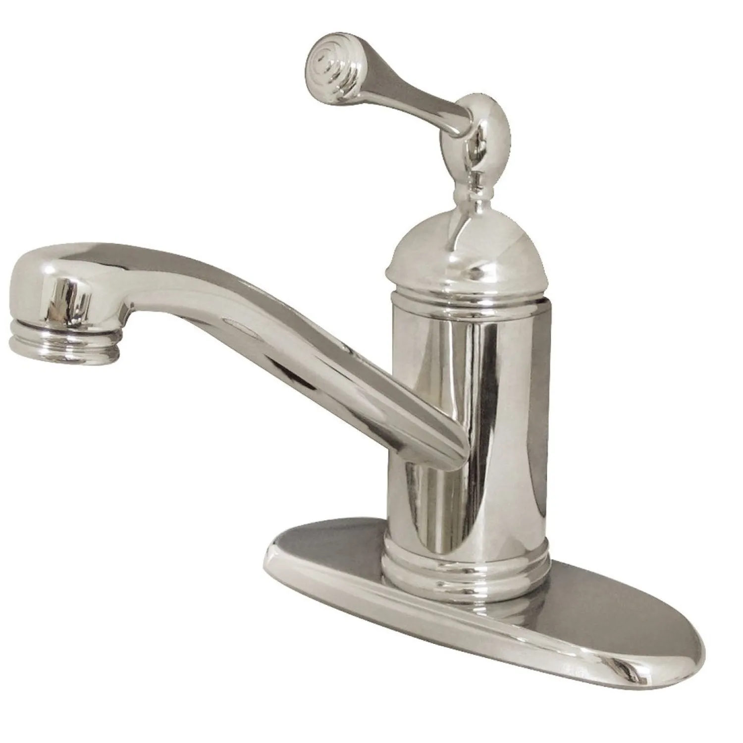 New Deck Mount Single-Handle Bathroom Faucet Single Hole|4" Center Set