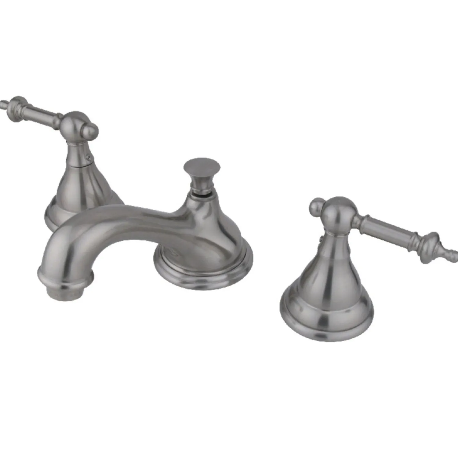 Best Deck Mount 8" Widespread Bathroom Faucet with Brass Pop-Up 8" Widespread
