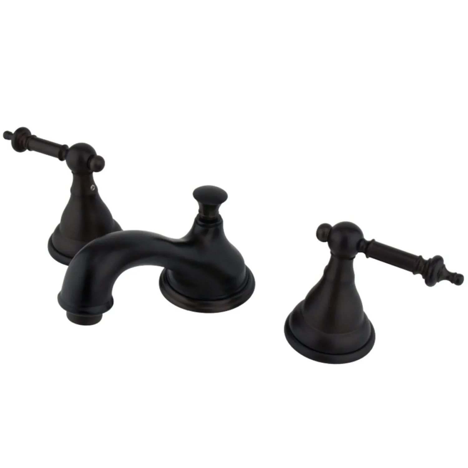 Best Deck Mount 8" Widespread Bathroom Faucet with Brass Pop-Up 8" Widespread