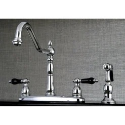 Outlet Duchess Centerset Kitchen Faucet Faucets With Side Spray
