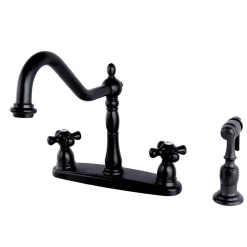 Duchess Centerset 4-Hole Kitchen Faucet Faucets With Side Spray