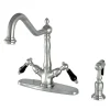 Online Duchess 8" Centerset Deck Mount Kitchen Faucet with Brass Sprayer Faucets With Side Spray