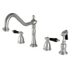 Duchess Deck Mount Widespread 4-Hole Kitchen Faucet Widespread Kitchen Faucets|Faucets With Side Spray