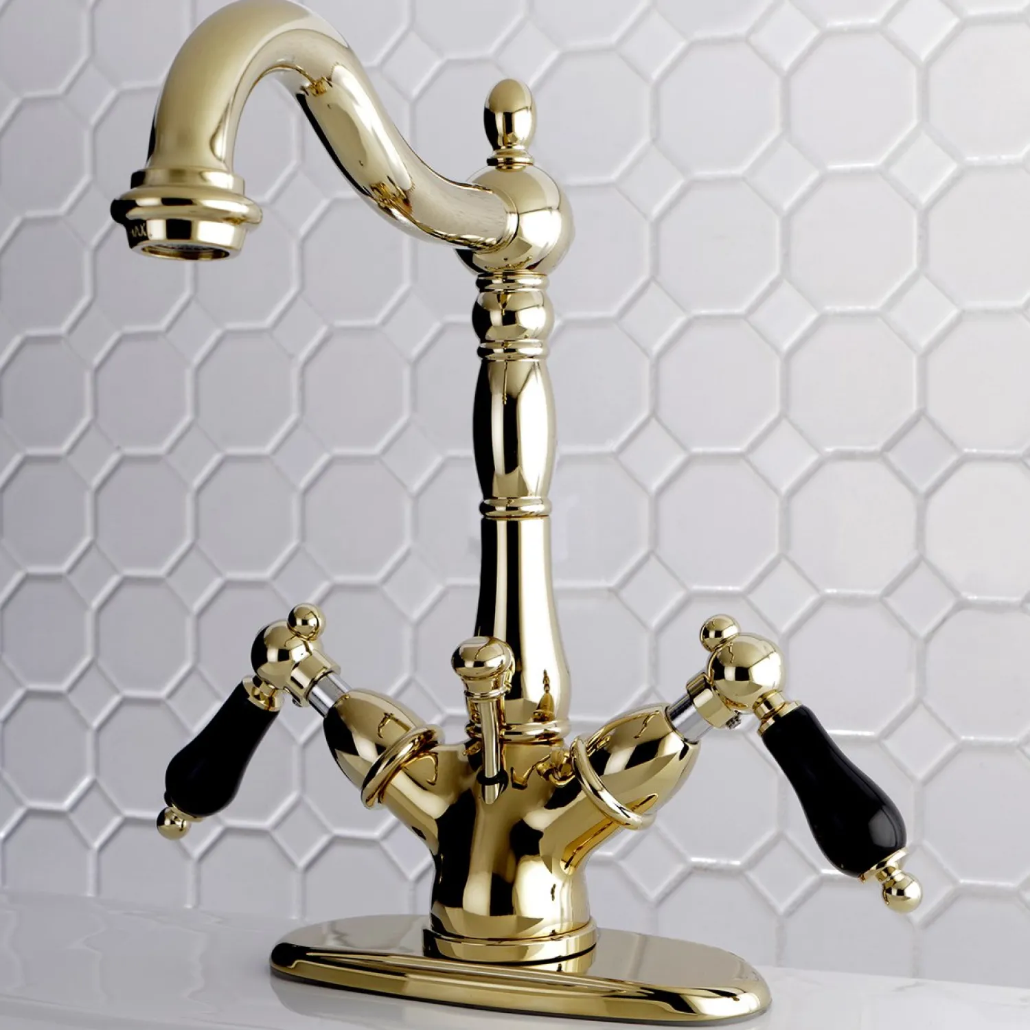 Outlet Duchess Deck Mount 4-Inch Centerset Bathroom Faucet Single Hole|4" Center Set