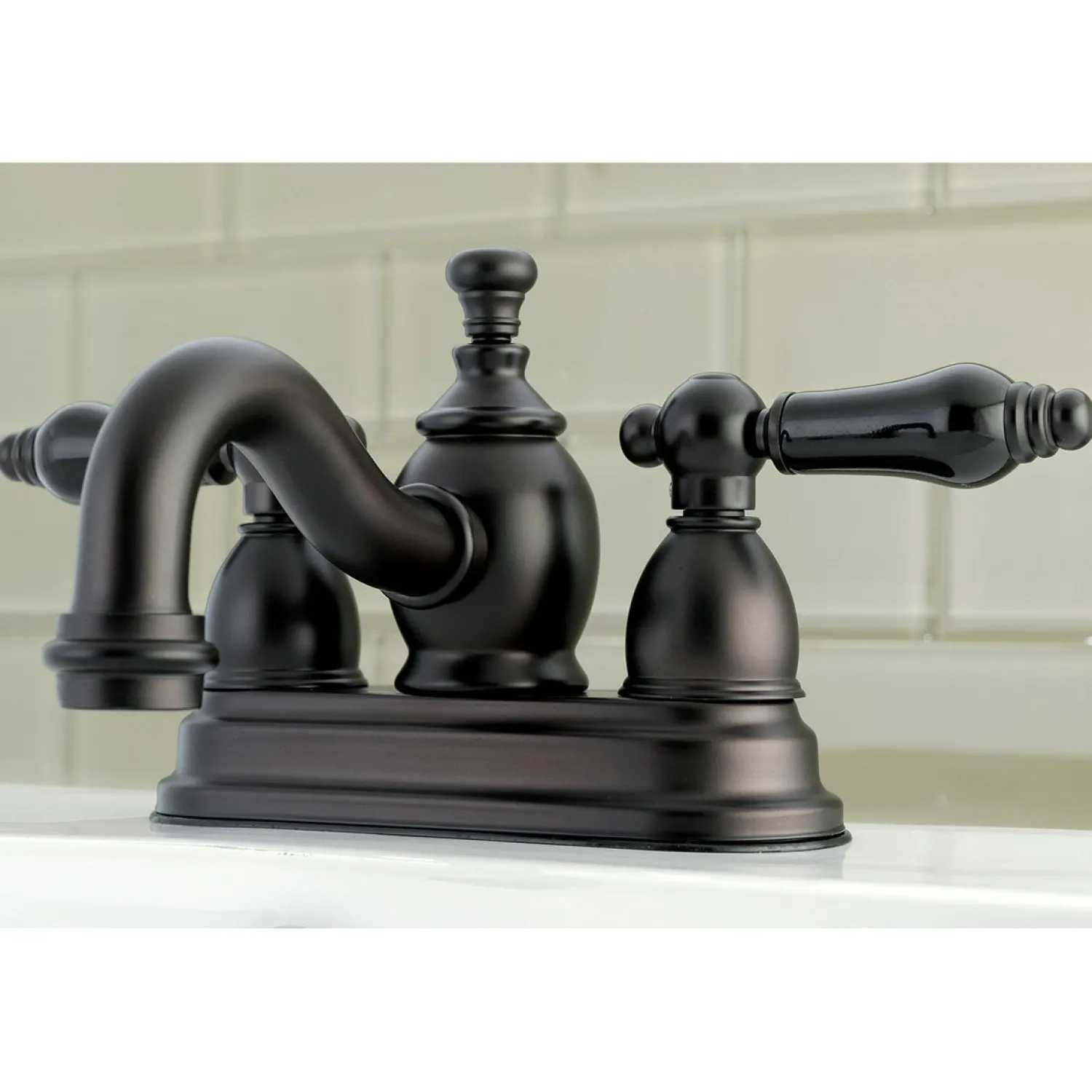 Clearance Duchess Deck Mount 4-Inch Centerset 3-Hole Bathroom Faucet 4" Center Set