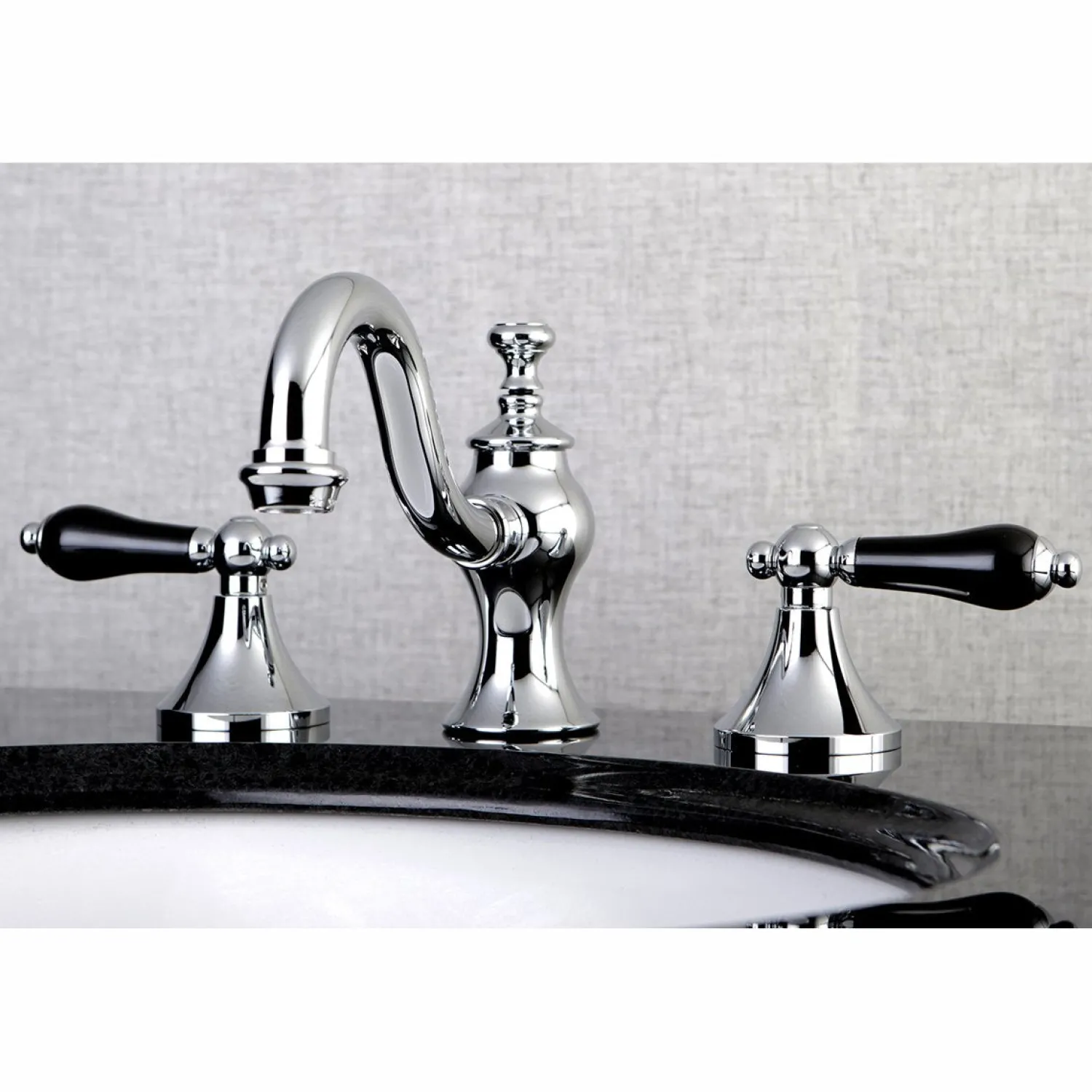 Best Duchess Deck Mount 3-Hole 8-Inch Widespread Bathroom Faucet 8" Widespread