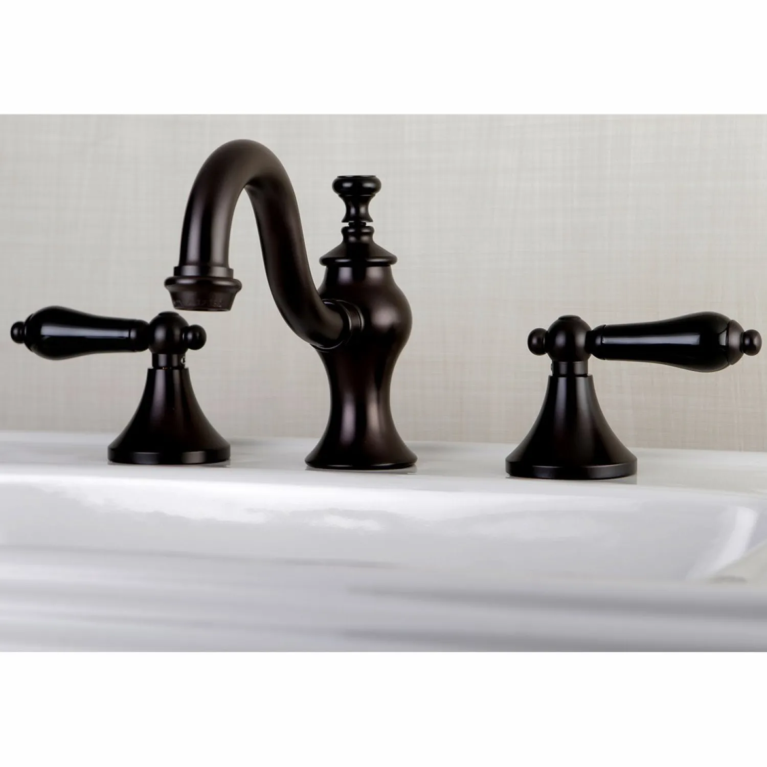 Best Duchess Deck Mount 3-Hole 8-Inch Widespread Bathroom Faucet 8" Widespread