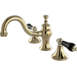 Best Duchess Deck Mount 3-Hole 8-Inch Widespread Bathroom Faucet 8