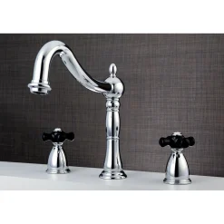 Online Duchess Deck Mount Roman Tub Filler with Cross Handle Tub Faucets