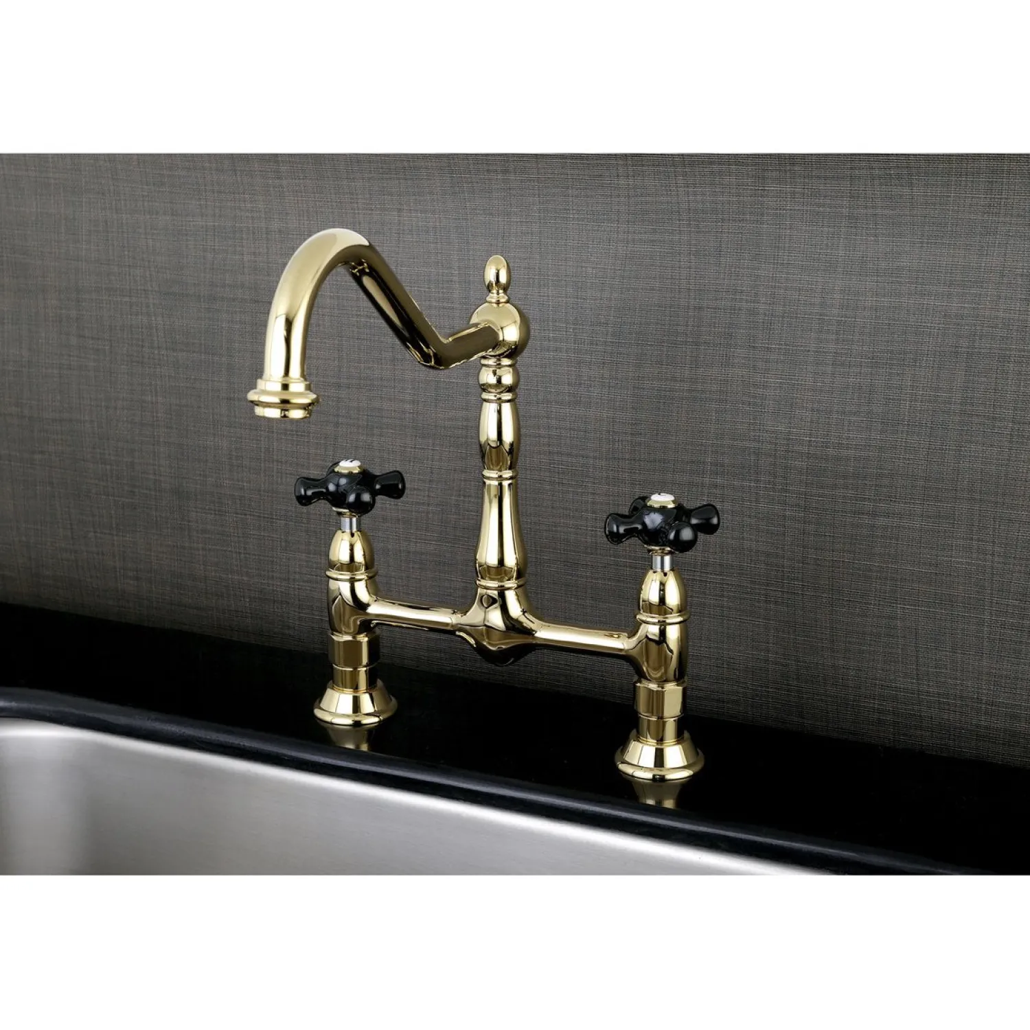 Clearance Duchess 2-Hole 8" Centerset Kitchen Faucet Less Sprayer Bridge Faucets