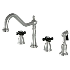 Discount Duchess 4-Hole Widespread Kitchen Faucet Widespread Kitchen Faucets|Faucets With Side Spray
