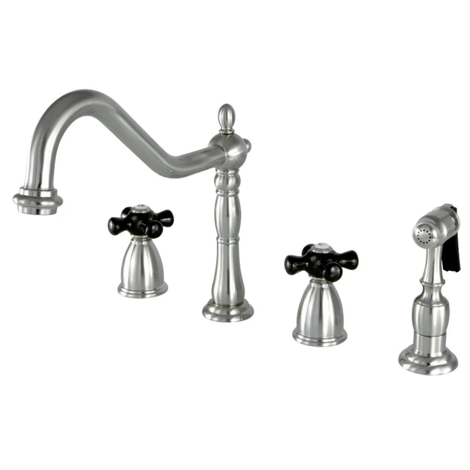 Discount Duchess 4-Hole Widespread Kitchen Faucet Widespread Kitchen Faucets|Faucets With Side Spray